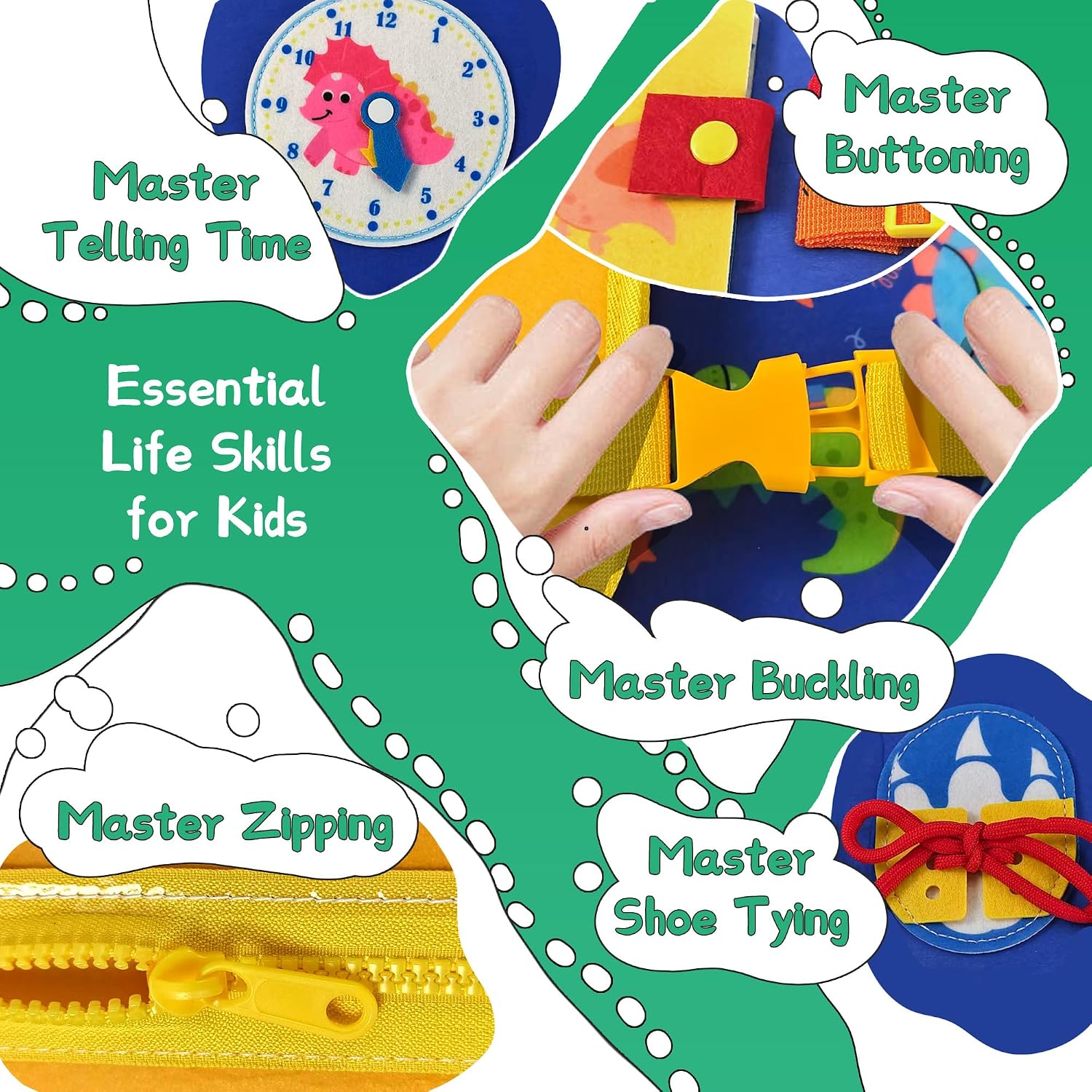 Dinosaur Toddler Busy Board Ba - Drone Backpack 评论和价格