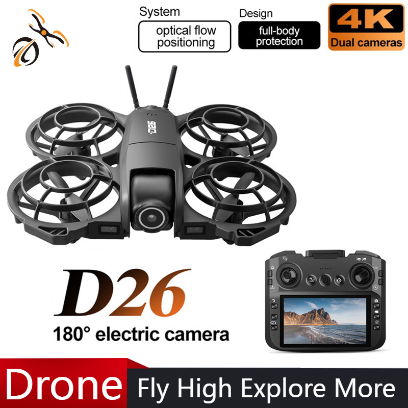 D26 Drone 4K Aerial HD 180° Ca - Drone Power Bank 评论和价格