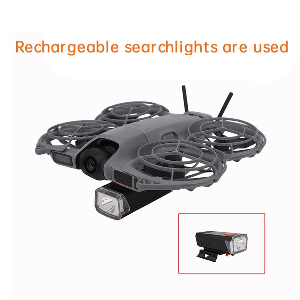DTC5 Rechargeable Searchlight  - Drone Power Bank 评论和价格